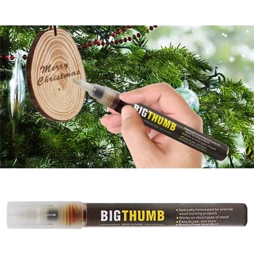 Wood Burning Pen Scorch Wood Burned Marker Pyrography Pens for DIY Projects Fine Tip Woodworking Supplies