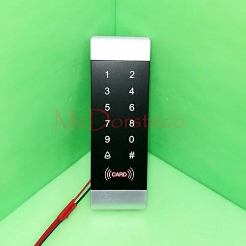 10PCS Rfid Door Lock System 125KHz RFID Card Password Access Controller with Touch Keypad Wiegand In/out Access Control System