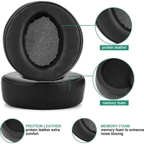 Replacement Ear Pads Earpads Cup Cover Memory Foam Cushion for Sony MDR-XB950BT XB950B1 XB950N1 XB950AP Bluetooth Wireless Head
