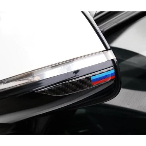 Carbon Fiber Rearview Mirror Anti-Rub Strips Protector for bmw e90 e60 f30 f34 f10 f20 x1 x3 x4 x5 x6
