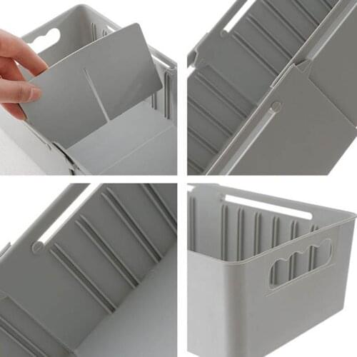 Storage Box Case Organizer Adjustable Flexible Partition For Home Wardrobe Drawer