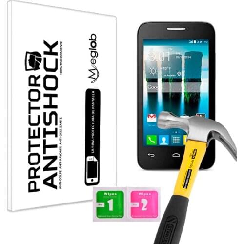 Protector de Pantalla Anti-Shock Anti-Golpe Anti-arañazos Compatible con Alcatel Evolve 2