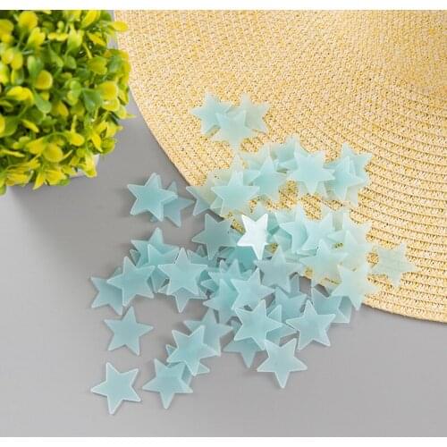 3D Stars Glowing Wall Stickers Luminous Fluorescent Wall Stickers For Kids Baby Room Bedroom Wall Stickers