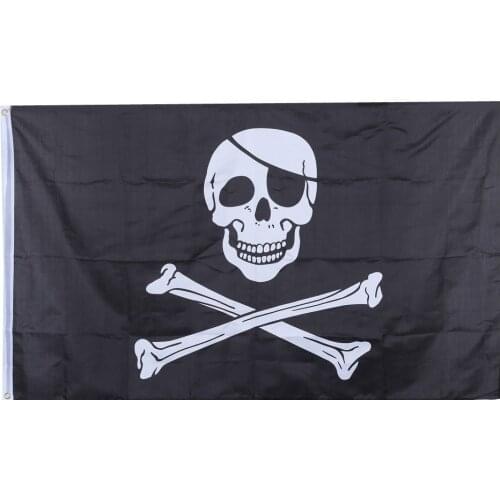 3x5ft Punisher Skull Flag Events Decorative Flag Skull Crossbones 90x150cm 100D polyester Jolly Roger Banner free shipping