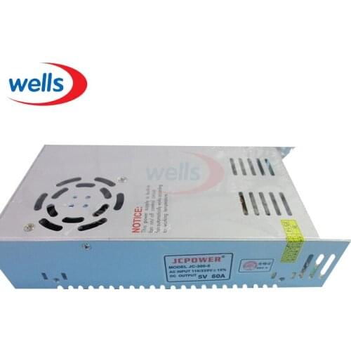 5V 60A 300W AC 220v to DC5V Switching Power Supply Lighting Transformers For 2812 6812 APA102 WS2811 WS2801 LPD8806 5V DC Strip