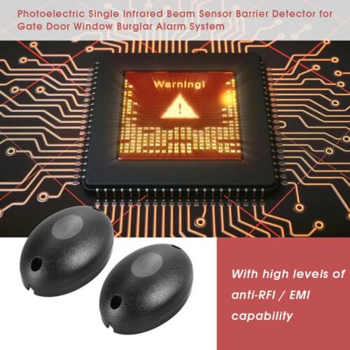 2pc/lot Automated Gate Safe Infrared Detector Sensor/ Swing /Sliding/Garage Gate/Door Safety Infrared Photocells Security System