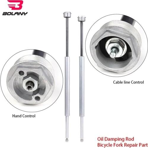 BOLANY Oil Damping Rod 26/27.5/29er Front Fork Bicycle Repair Accessories Alloy Steel Manual Remote Control Bike Parts