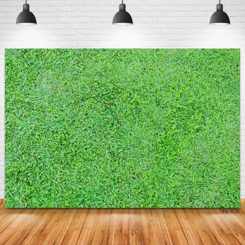 Green Grass Wall Spring Photography Backdrop Baby Shower Newborn Birthday Party Portrait Photo Studio Booth Background Photocall