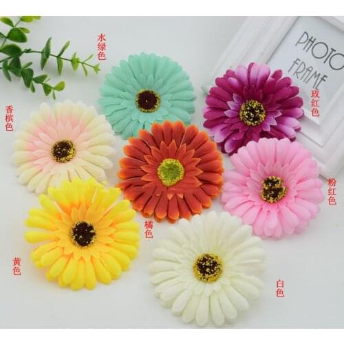 Artificial flowers new hot simulation fake gerbera flower sunflowers floral decoration home