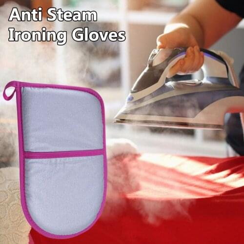 New Iron Insulated Gloves Anti Steam Ironing Gloves Heat Resistant Oven Gloves Cooking Gloves For BBQ Grilling Baking