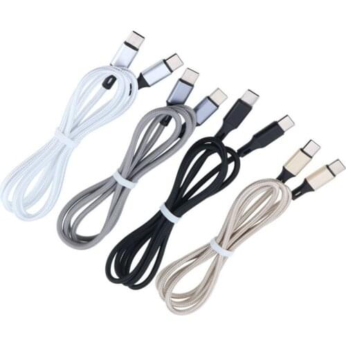 USB Type C to USB-C Cable Type-C Fast Charger Wire Cord PD USBC Charging Cables 2A for Xiaomi Huawei Samsung S9 S10 Plus 300pcs