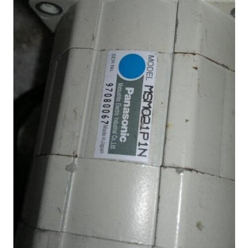 MSM021P1N SERVO MOTOR , used in good condition . 80% appearance new , good working , free shipping