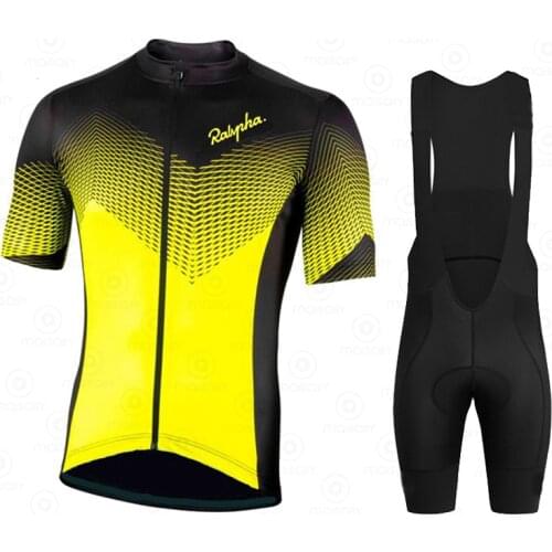 New Cycling Jersey Set Summer Mountain Bike Cycling Clothing Breathable MTB Bicycle Sportswear Suit Man Cycling Clothe Raphaful