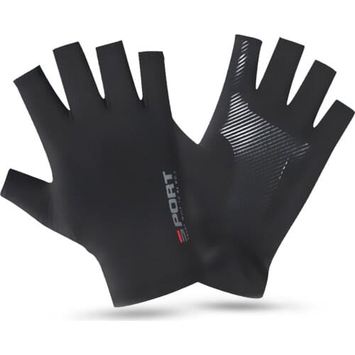 Motocross Gloves Half Finger Ice Silk Wear Resistant Breathable Motorcycle Gloves Motor Bike Equipment Motorcycle Accessories