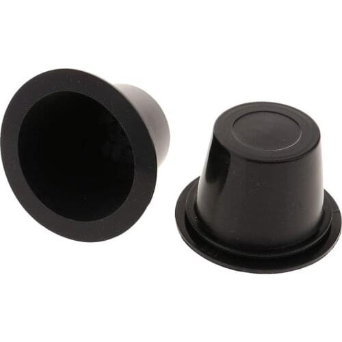 Car Auto Headlight Dust Cover Rubber Housing Cap for LED Conversion T55 70mm 2 Pieces