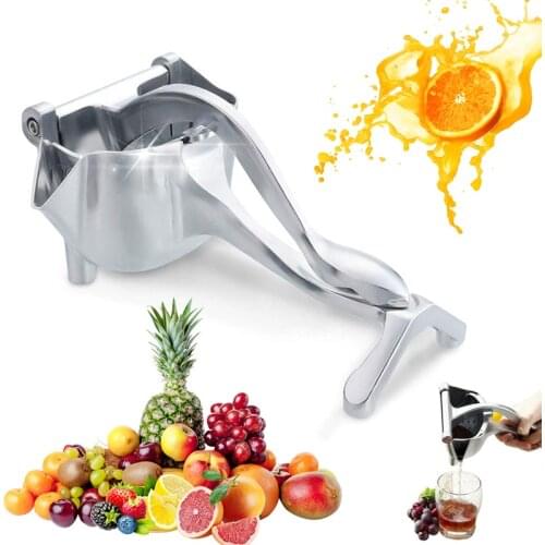 Manual Fruit Juicer Aluminum Alloy Multifunctional Handheld Lemon Orange Sugar Cane Juicer Presssure Machine Juice Squeezer
