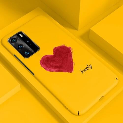 Ultra-thin Colorful Matte Hard PC Phone Case For Huawei P40 P30 P20 lite Mate 30 20 10 Pro Luxury Cute Shockproof Frosted Cover