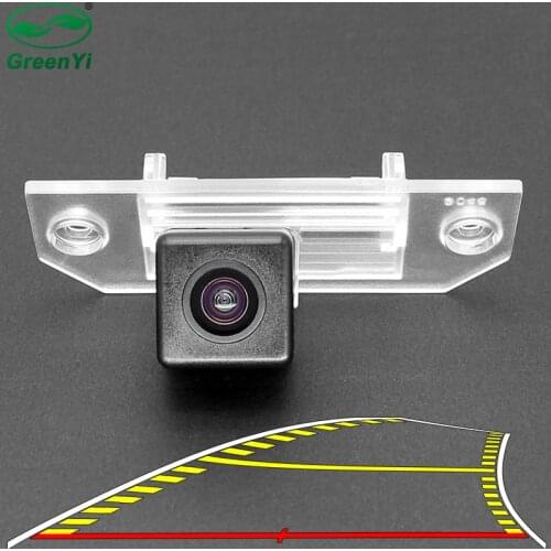 Vehicle Dynamic Trajectory Parking Line Car Rear View Reverse Backup Camera For Ford Focus 2 Sedan C-Max 2005-2011