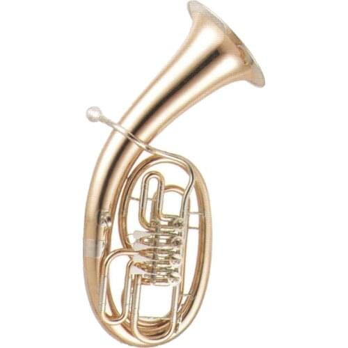 High Grade Gold brass Euphonium 4 Rotary keys
