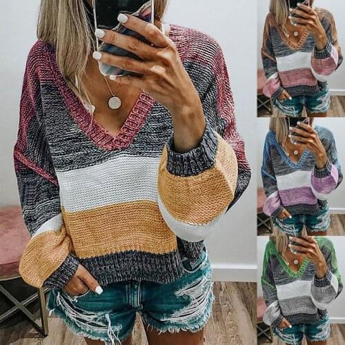 2020 Autumn Winter Warm Clothes Women Knit Pullover Top Long Sleeve Knitted Sweater Elegant Ladies Jumpers Knitwear