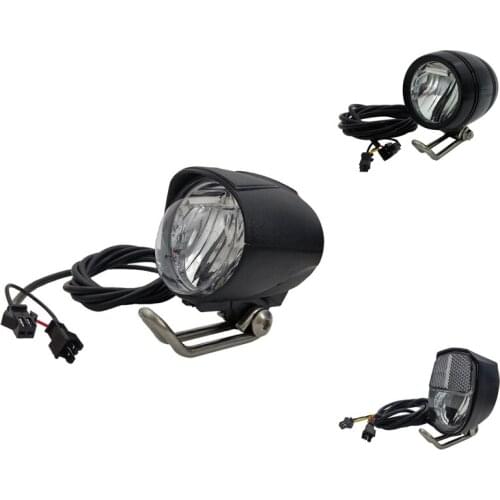 6V-80V 24V 36V 48V 60V Universal Compatible Bike Electric Bicycle E-Bike Headlight Front Light Head Light Lamp