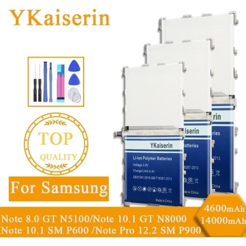 Battery For Samsung Galaxy Note 8.0 10.1 Pro 12.2 GT P5100 N5100 N5110 N5120 N8000 N8010 P7500 SM P600 P601 P900 P901 P905 Tab 2