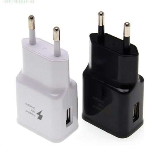 300pcs/lot Fast Charger For Samsung Galaxy S6 S7 edge s8 Plus Note4 5 A8 A9 Adaptive Quick Charge 2.0 3.0 EU US Plug usb charger