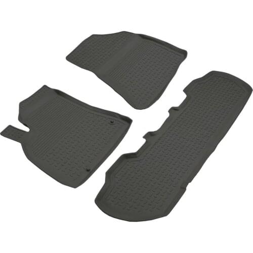 Peugeot Partner Tepee 110 HP Refref 4D Car Floor Mat 2008 and Present Black