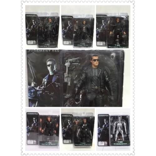 NECA Terminator Judgment Day Rise of The Machines PVC Action Figure Toy Collection