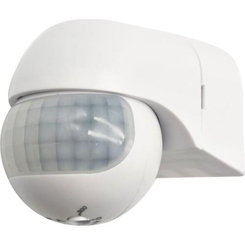 Ac110V-240V 180 Degree Outdoor Ip44 Security Pir Infrared Motion Sensor Switch Detector Movement Switch Max 30M