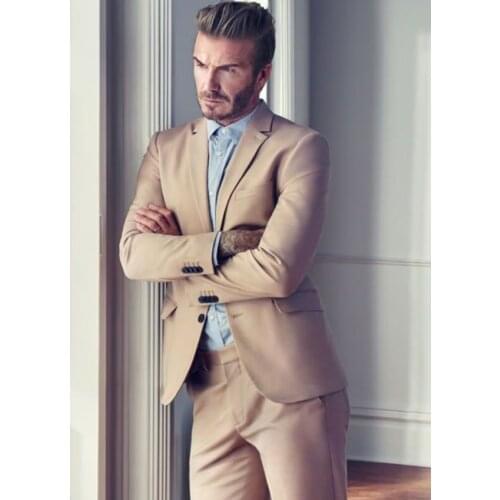 2021 Groom Wear Slim Fit Wedding Dress Business Suits Prom Party Suits costume homme mariage luxe Two Pieces Suits(Jacket+Pants)