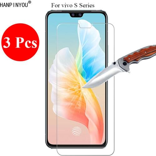 3 Pcs/Lot New 9H 2.5D Tempered Glass Screen Protector For vivo S10 / Pro 6.44" Protective Film + Clean Tools