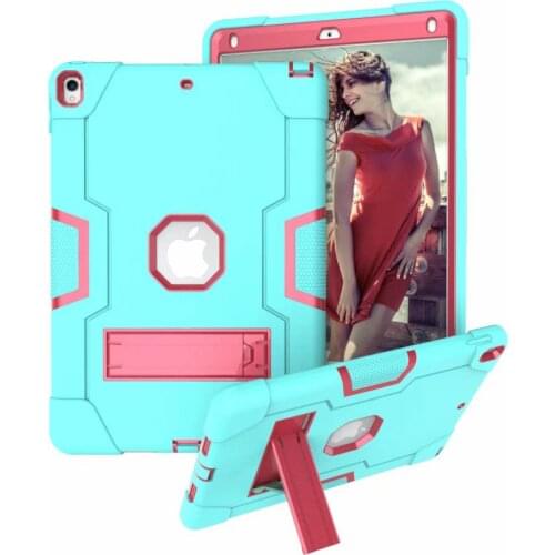 New Armor Case For Ipad Air 3 2019 A2152 A2123 A2153 Kids Safe Heavy Duty Silicone Hard Cover For Ipad Pro 10.5 A1709 A1701 Case