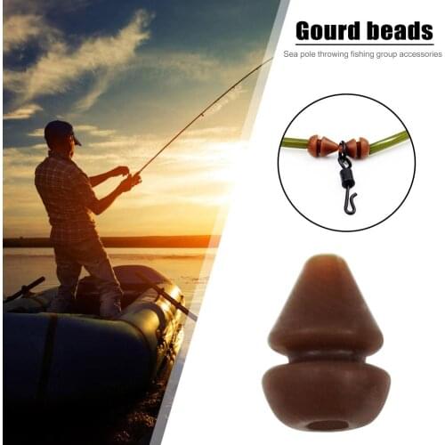 Durable Plastic Fishing Bait Stopper Beads Carp Fishing Bait Stop Beads Hair Rig Stops Holder Boilie Bait Stoppers