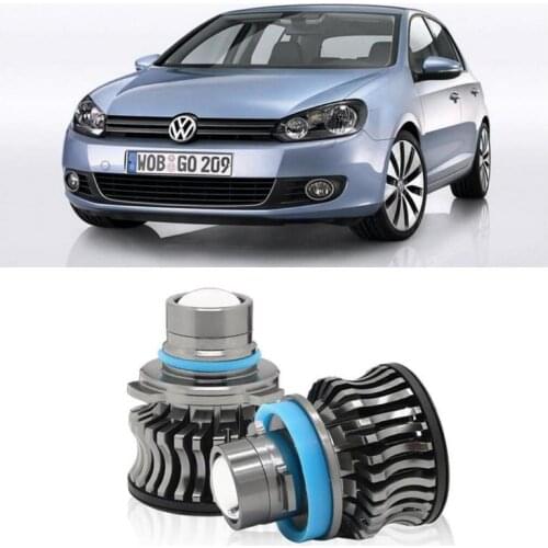 Super Bright Fog lamp Light For VW golf 6 mk6 VI 5K1 2008.10 - 2012.11 error free Canbus 2400LM 50w