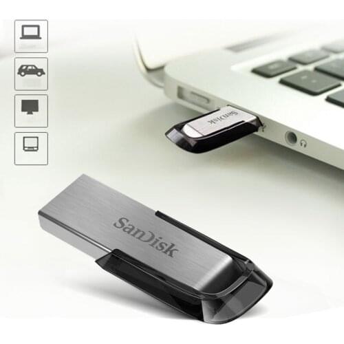 SanDisk Original Flash Disk USB Flash Drive USB 3.0 Metal Encryption Pen Drive 16GB Memory Stick Storage