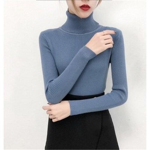 Women Sweaters 2021 Autumn Winter Tops Korean Slim Women Pullover Knitted Sweater Jumper Soft Warm Pull Femme Warmsway Sweater