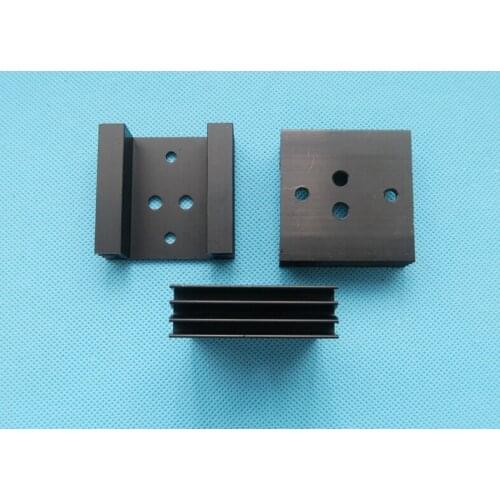 10PCS 45x45x14mm Heatsink Cooling Fin Aluminum Heat Sink for TO3 TO-3 Transistor Cooling Accessories Wholesale Support