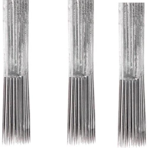 20PCS 45pin round microblading eyebrow fog tattoo needle for permanent makeup