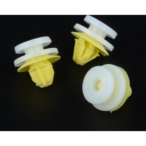 20Pcs Car Interior Door Card Panel Plastic Rivets Clips 8mm Hole Auto Fasteners For Renault 7703077250 Clio Megane Scenic Twingo