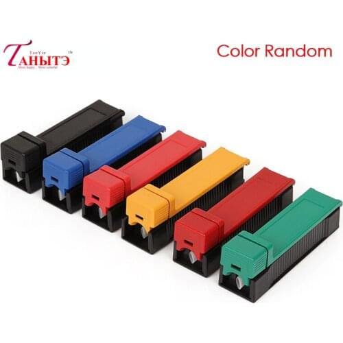8mm Manual Plastic Cigarette Rolling Machine Roller Adjustable Push-pull Cigarette Maker For Rolling Paper Rollers Rolling Tools
