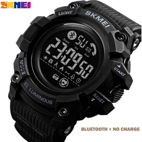 New SKMEI Digital Sport Watch Mens Wristwatches Men Waterproof Calorie Heart Rate Monitor LED Clock Men Watch Hour Reloj Hombre
