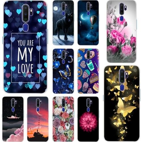 Fasihon Case For OPPO A9 A5 2020 Case Clear TPU Printed Phone Case For OPPO A5 A9 2020 A11X Back Cover Soft Silicone Coque Funda