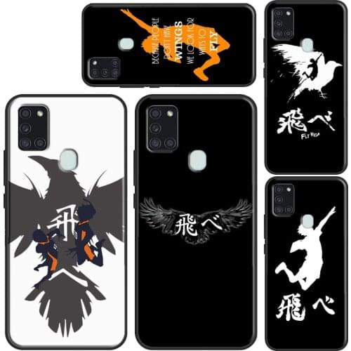 Haikyuu Fly Cover For Samsung A12 A32 A42 A52 A72 A11 A31 A51 A71 A02 S A20 A30 A40 A50 A70 A20e A21S