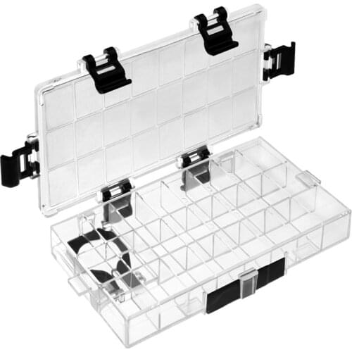 24-Well Airtight Leak Watercolor Paint Palette Box for Watercolors Half Pans, Acrylic, Gouache and Oil Paint