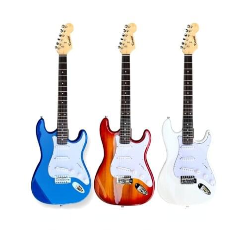 Solid Body Electric Guitar Set Black Pickup Electric Guitar Bass Acoustic Contrabaixo Eletrico Musical Instruments BE50DJ