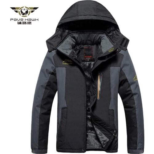 Plus Size 9XL Men Winter Down Jacket Thermal Waterproof Windproof Windbreaker Outwear Tactical Thick Coats Men Military Jackets