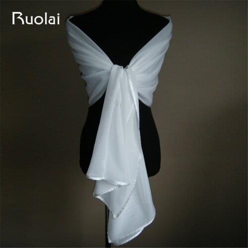 Свадебные меховые накидки Ruolai China At AliExpress