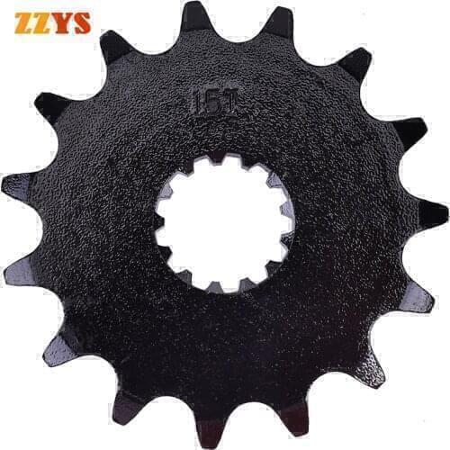 530 15T Front Sprocket Gear For Suzuki GS450 GS450E GS450L GS 450 RG500 Gamma RG 500 XN85 650 Turbo SV1000 SV1000S SV 1000 K6 K7