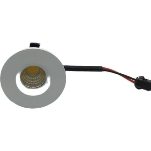 12Stück 3 W LED Mini Einbauleuchte Round verstellbarer Spot Deckenlampe 95-265 V LED-Schrankleuchte
